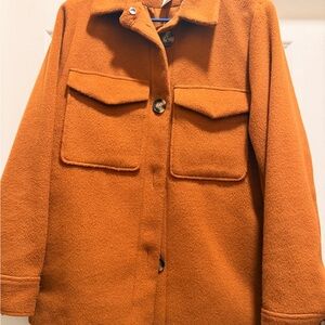 H&M Women's Orange Utility Jacket